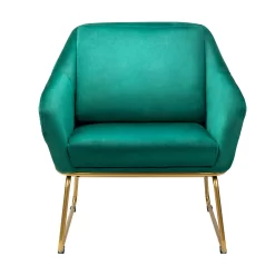 Evelyn Metal Frame Chair - Emerald -Optimal Furniture Store 13222772 1384932955562277