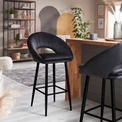 Margot Bar Stool - Black 11 Margot Bar Stool - Black -Optimal Furniture Store 13222775 9344934550782436