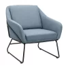 Evelyn Metal Frame Chair - Denim Blue -Optimal Furniture Store 13222781 6404940701460610