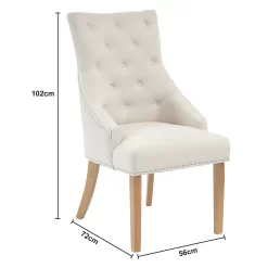 Annabelle Dining Chairs - Set Of 2 - Natural -Optimal Furniture Store 13223759 7874926483748242