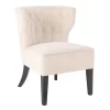 Sadie Velvet Accent Chair - Ivory -Optimal Furniture Store 13223762 1024927511811543