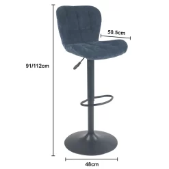 Sahara Height Adjustable Bar Stool -Optimal Furniture Store 13223765 1344927306688193