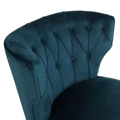 Sadie Velvet Accent Chair - Aegean Blue 17 Sadie Velvet Accent Chair - Aegean Blue -Optimal Furniture Store 13223769 1294958840720553