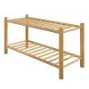 Living Elements 2 Tier Bamboo Shoe Rack -Optimal Furniture Store 13231129 2014929069009984