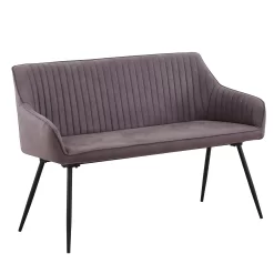 Archer Backed Bench - Elephant