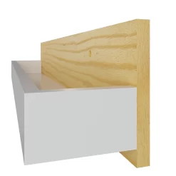 Kids Tray Storage Shelf - White & Natural -Optimal Furniture Store 13277678 1604929069904386