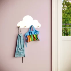 Kids Cloud Shelf With Hooks -Optimal Furniture Store 13277680 4634916638490010