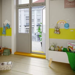 Kids Rainbow Shelf With Hooks -Optimal Furniture Store 13277683 2134928017488366