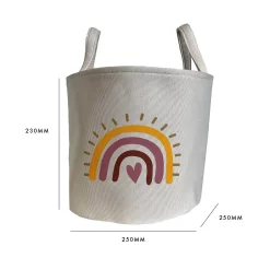 Flexi Storage Kids Small Storage Basket Rainbow -Optimal Furniture Store 13414764 8054943628936978