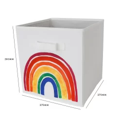 Living Elements Compact Cube Fabric Insert - Charity Rainbow -Optimal Furniture Store 13432921 8994943614441773