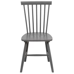 The Spindle Chair - Set Of 2 - Charcoal -Optimal Furniture Store 13460767 5884940701670904