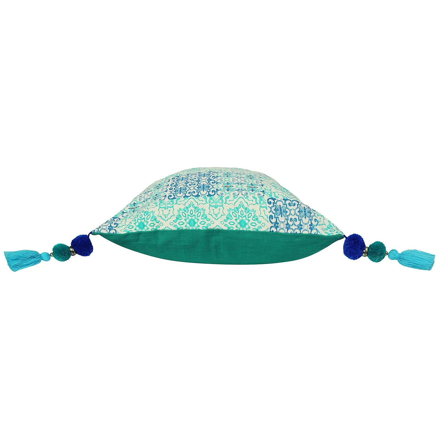 House Beautiful Paca Cushion - 45x45cm - Spearmint Blue 6 House Beautiful Paca Cushion - 45x45cm - Spearmint Blue - Image 4