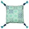House Beautiful Paca Cushion - 45x45cm - Spearmint Blue