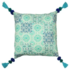 House Beautiful Paca Cushion - 45x45cm - Spearmint Blue