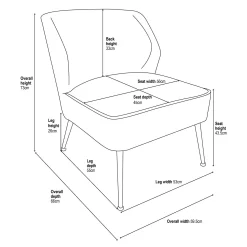 The Accent Chair - Cream -Optimal Furniture Store 13514414 9195014368838149