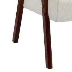 Alex Mid Century Boucle Armchair - Cream 16 Alex Mid Century Boucle Armchair - Cream -Optimal Furniture Store 13514415 1934964543400693