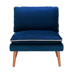 Pippa Pillow Accent Chair - Blue -Optimal Furniture Store 13514417 8174997229801594