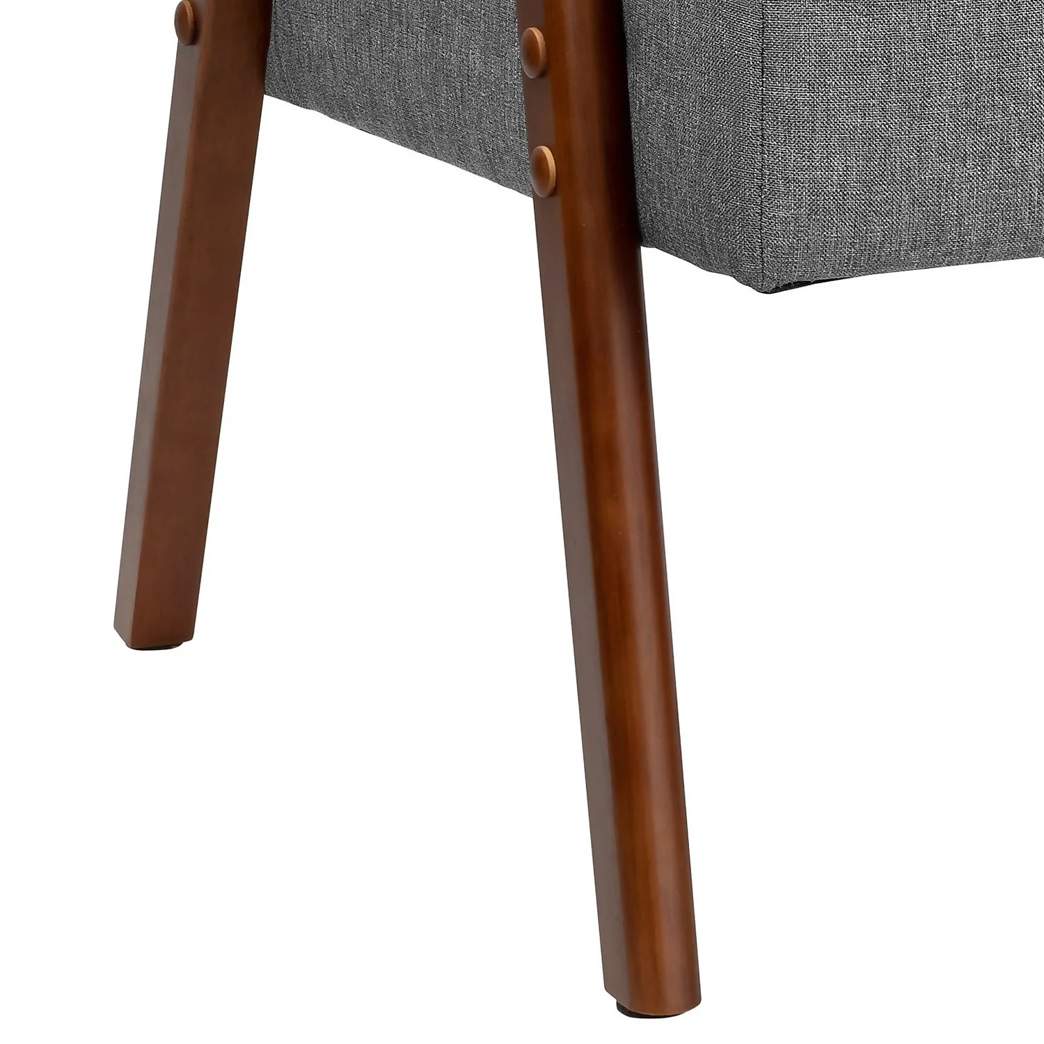 Alex Mid Century Armchair - Grey 9 Alex Mid Century Armchair - Grey - Image 7