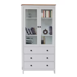 Ren Tall Storage Cabinet - White -Optimal Furniture Store 13633740 1494975449755763