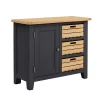 Ashstead Small Sideboard - Oak & Charcoal 2 Ashstead Small Sideboard - Oak & Charcoal -Optimal Furniture Store 13642198 1335045743853595