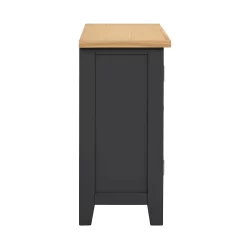 Ashstead Small Sideboard - Oak & Charcoal -Optimal Furniture Store 13642198 1685045743917798