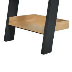 Ashstead Ladder Shelf - Oak & Charcoal -Optimal Furniture Store 13642205 1404953455398728