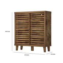 Erik Slatted Petite Sideboard -Optimal Furniture Store 13642846 6444967648296101