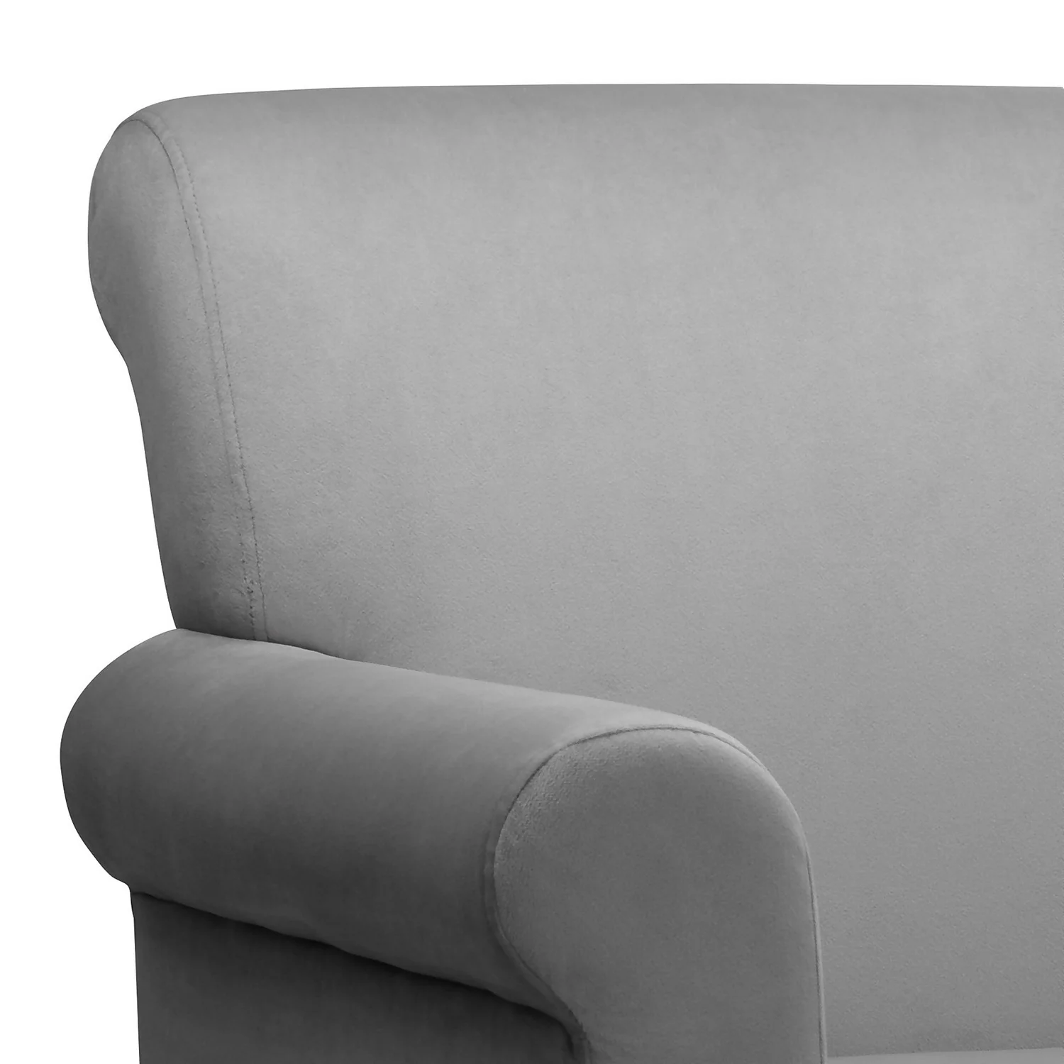 Carlotta Armchair - Grey 7 Carlotta Armchair - Grey - Image 5