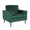 Merlin Velvet Armchair - Emerald -Optimal Furniture Store 13667706 1064964355231021