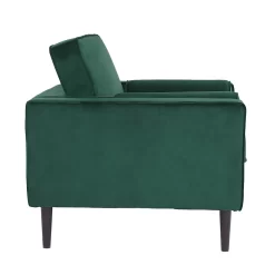 Merlin Velvet Armchair - Emerald -Optimal Furniture Store 13667706 1234964355441009