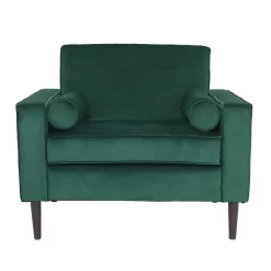 Merlin Velvet Armchair - Emerald -Optimal Furniture Store 13667706 1414964355407412