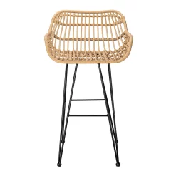 Ronnie Rattan Bar Stool - Set Of 2 -Optimal Furniture Store 13863935 1025001688289553