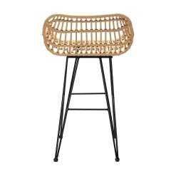 Ronnie Rattan Bar Stool - Set Of 2 -Optimal Furniture Store 13863935 7075001688315839