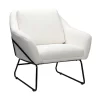 Evelyn Metal Frame Chair - Boucle -Optimal Furniture Store 13863937 9754978553653146