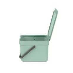 Brabantia Sort & Go Waste Bin Jade Green - 6L