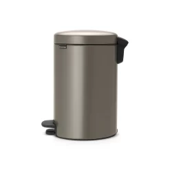 Brabantia NewIcon Pedal Bin - 12L Platinum -Optimal Furniture Store 13907244 1144992599807853