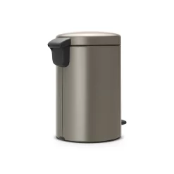 Brabantia NewIcon Pedal Bin - 12L Platinum -Optimal Furniture Store 13907244 1334992599860692