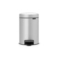 Brabantia NewIcon Pedal Bin - 3L - Metallic Grey