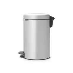 Brabantia NewIcon Pedal Bin - 12L Metallic Grey -Optimal Furniture Store 13907249 1204992599781912