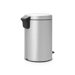 Brabantia NewIcon Pedal Bin - 12L Metallic Grey -Optimal Furniture Store 13907249 1514992599852838
