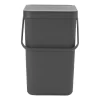 Brabantia Sort & Go Waste Bin - 25L - Grey -Optimal Furniture Store 13907252 1384992600165162