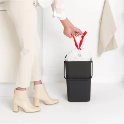 Brabantia Sort & Go Waste Bin - 25L - Grey -Optimal Furniture Store 13907252 4534992600239145