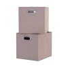 Clever Cube Fabric Insert - Set Of 2 - Blush Pink -Optimal Furniture Store 13911398 1664981912636764