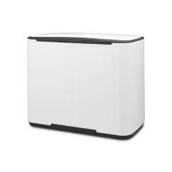 Brabantia Bo Pedal Bin, 11 + 23L, White -Optimal Furniture Store 13934439 6314978559303592
