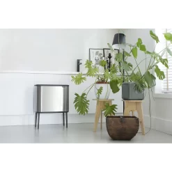 Brabantia Bo Touch Bin, 36L, Matt Steel Fingerprint Proof -Optimal Furniture Store 13934444 1434978558693227