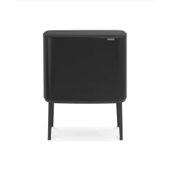 Brabantia Bo Touch Bin, 11 + 23L, Matt Black