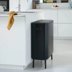 Brabantia Bo Touch Bin Hi, 60L, Matt Black -Optimal Furniture Store 13934448 1225036392516812