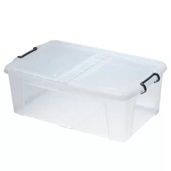 50L Storemaster Box With Lid - Clear