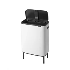 Brabantia Bo Touch Bin Hi, 60L, White -Optimal Furniture Store 13964695 1204987425017541