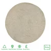 Relay Circular Rug - Natural - 200cm -Optimal Furniture Store 14015857 1425006089924323